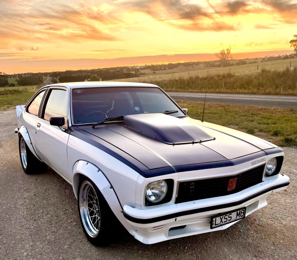 1976 Holden Torana White with black outs
