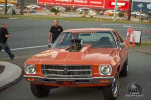 #6. Over bonnet looking at driver and passenger seat