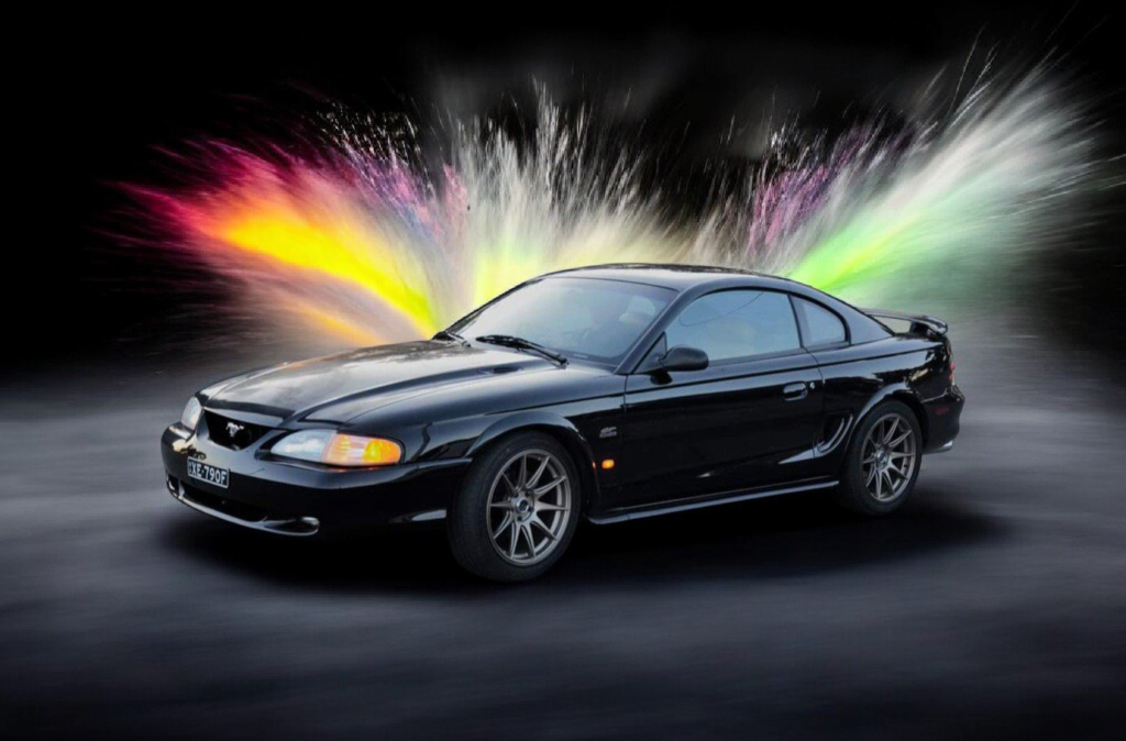 1995 Ford Mustang Black