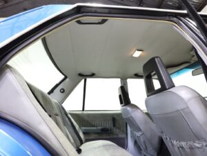 #10. Clear view of rear seat