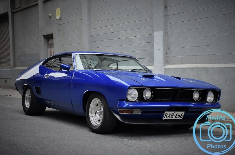 1975 Ford Falcon Blue
