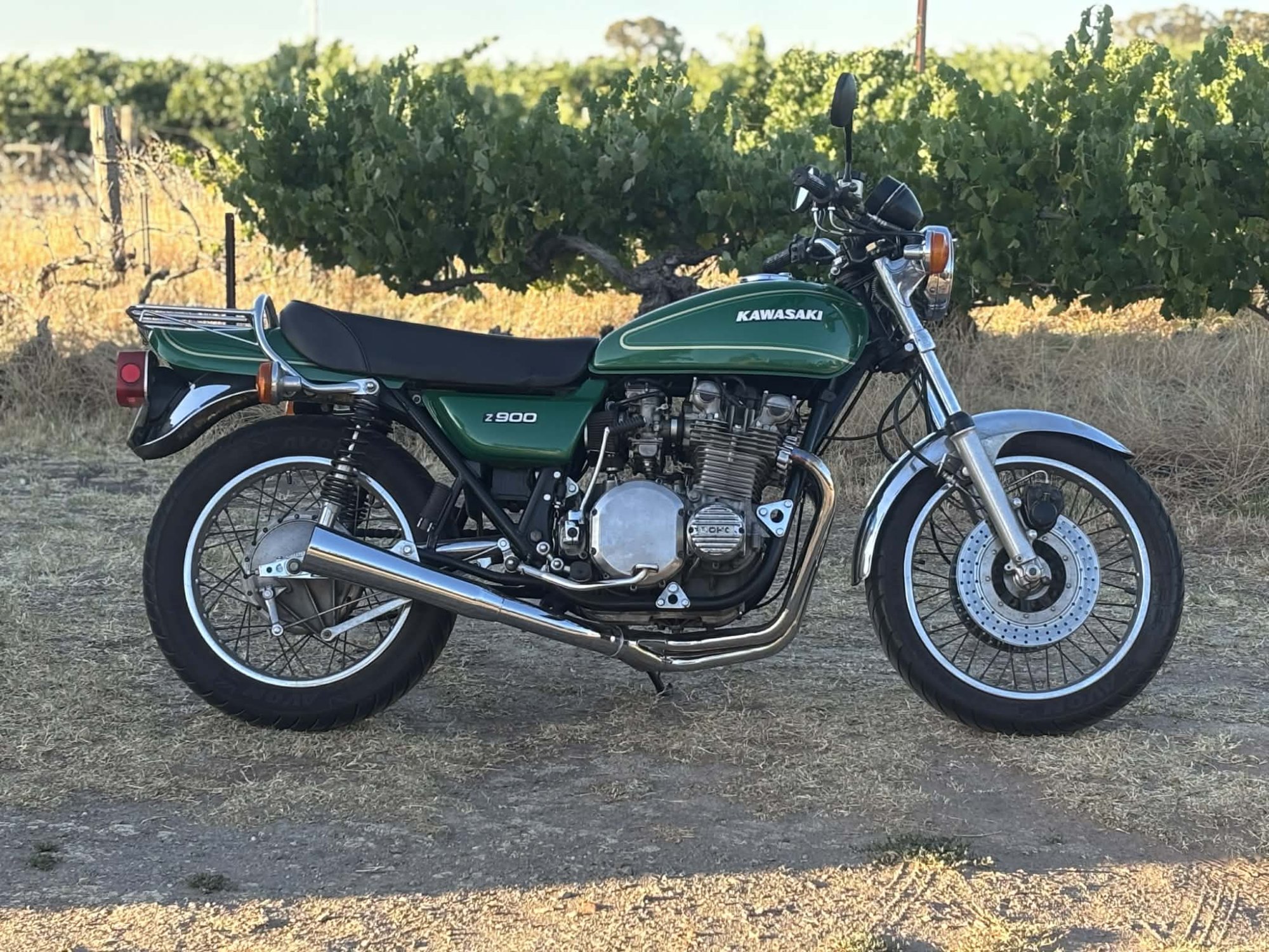 1976 Kawasaki Z900 Green