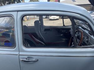 #7. Looking through drivers side window