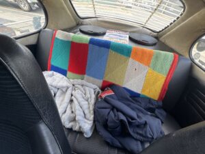 #10. Clear view of rear seat
