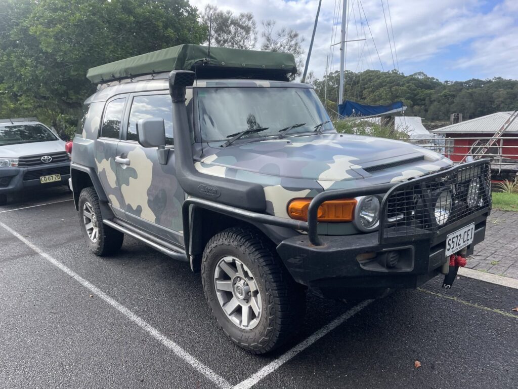 2016 Toyota FJ Cruiser Camouflage wrap