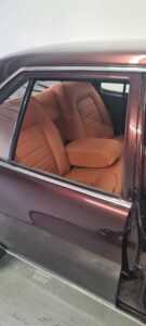 #10. Clear view of rear seat