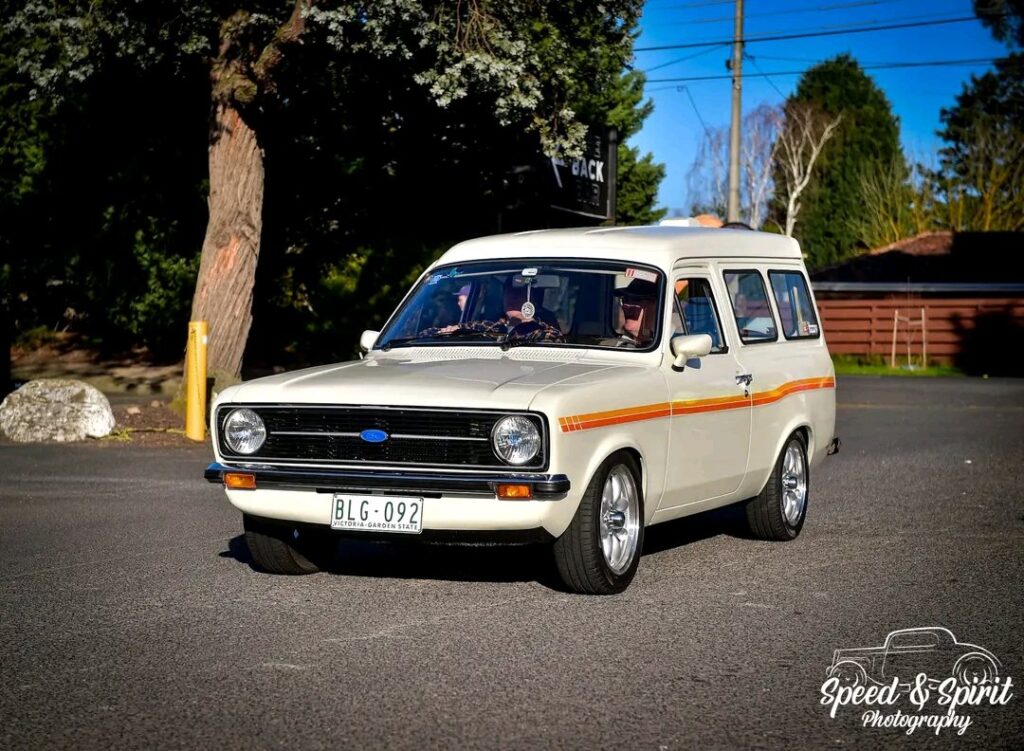 1978 Ford Escort panel van White