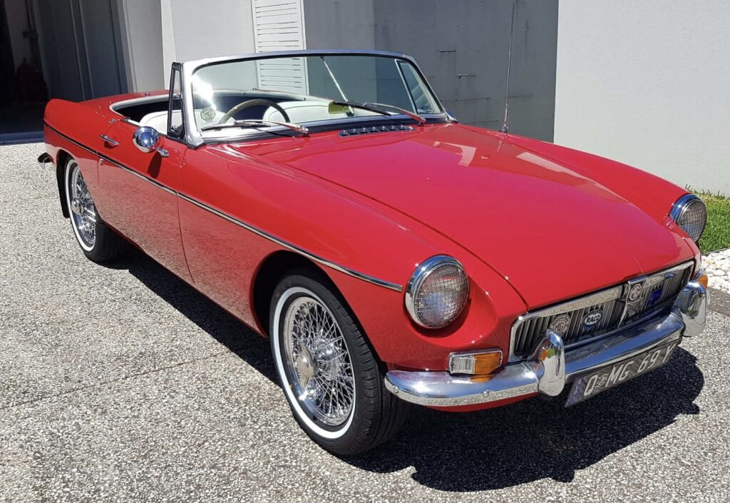 1969 MG MGB Red