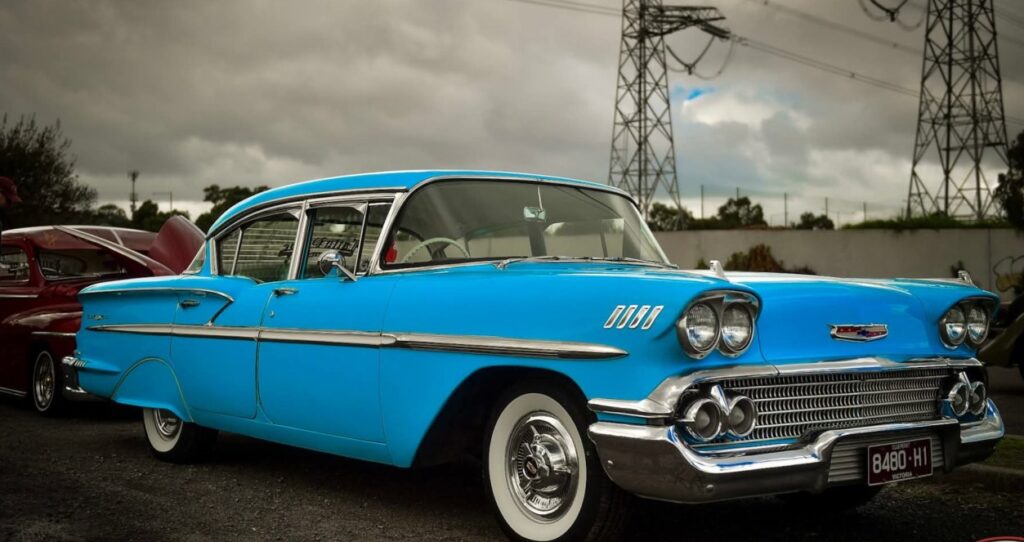 1958 Chevrolet Bel Air Blue