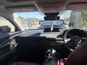 #10. Dashboard from rear seats