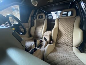 #10. Clear view of rear seat