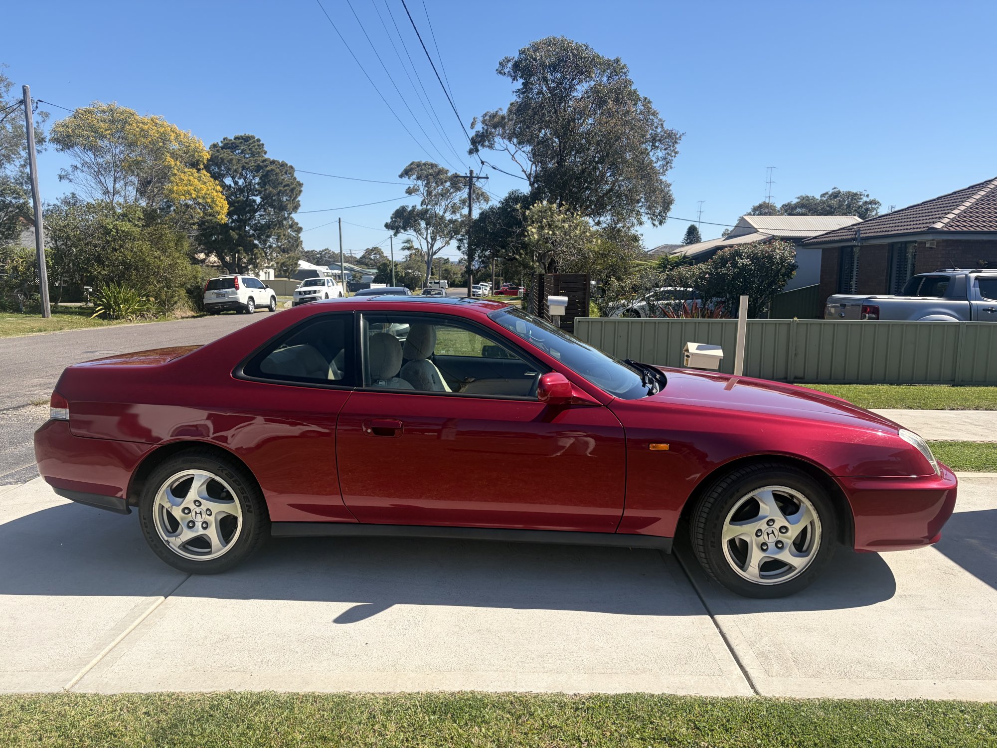2001 Honda Prelude Red
