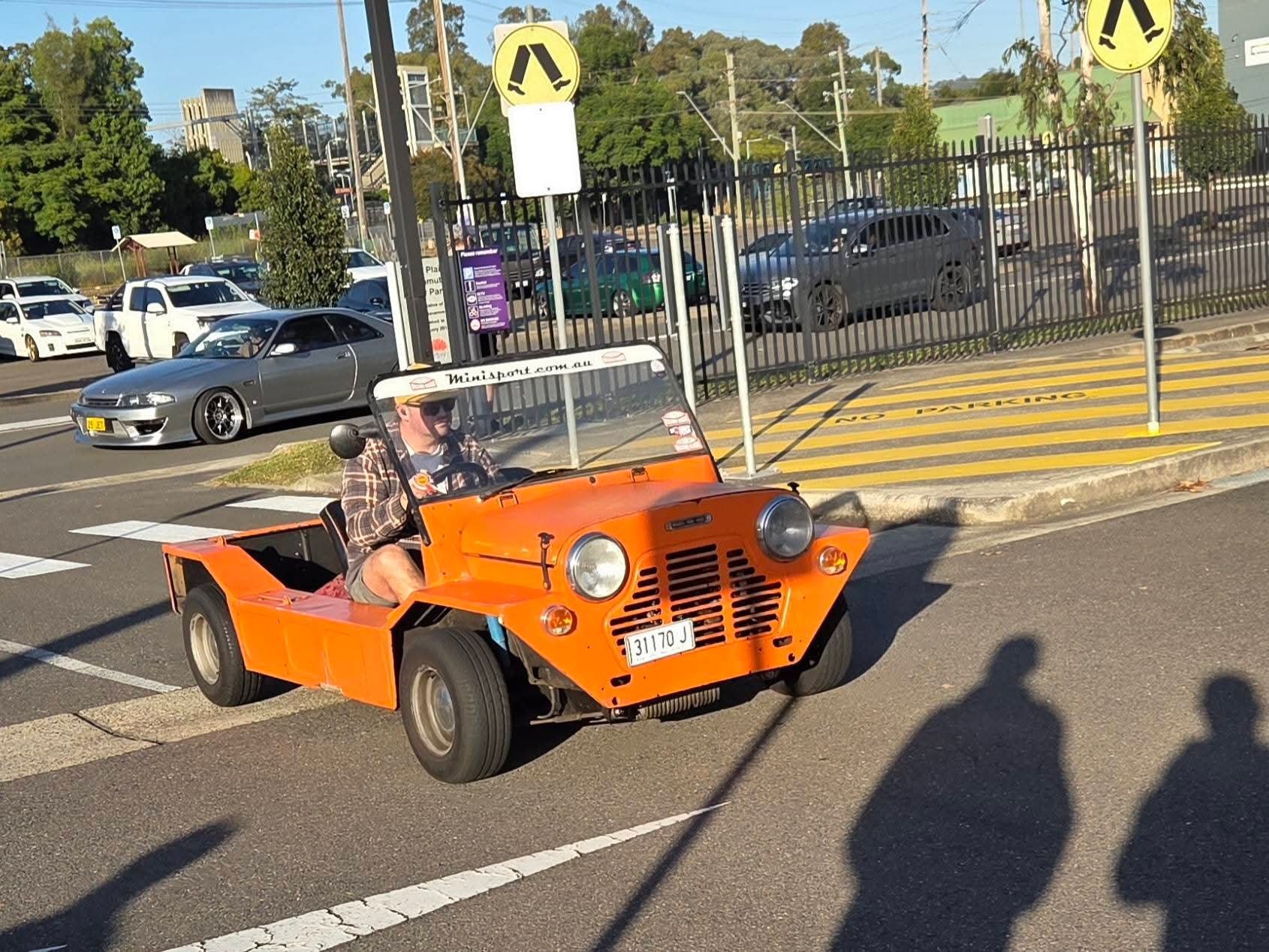1967 Morris Mini moke Orange
