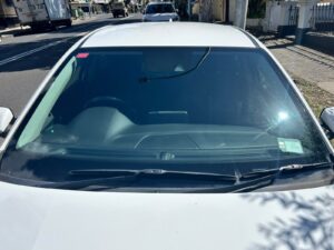 #6. Over bonnet looking at driver and passenger seat