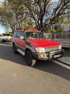 1999 Toyota Prado Red - Main Photo