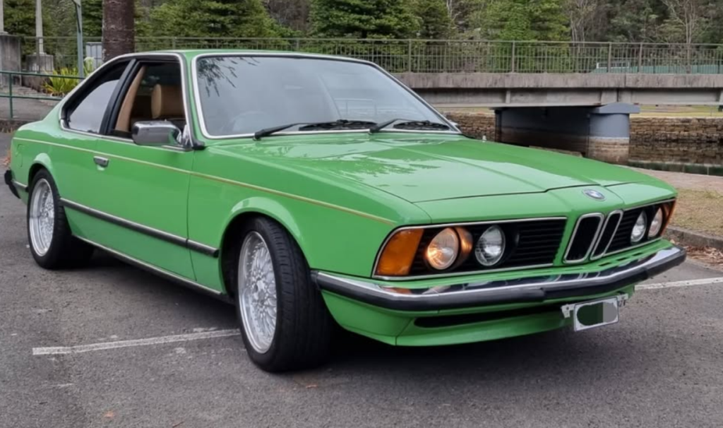 1977 BMW 633CSi Green
