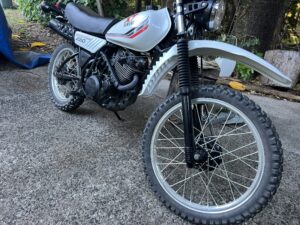 1990 Yamaha XT 250 White - Main Photo
