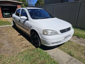 2002 Holden Astra White - Main Photo