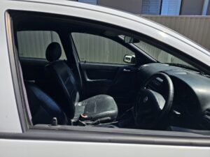 #7. Looking through drivers side window