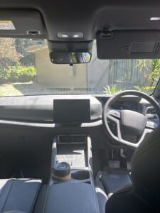 #10. Dashboard from rear seats