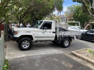 2002 Toyota Landcruiser White - Photo 4