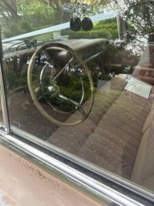 #7. Looking through drivers side window