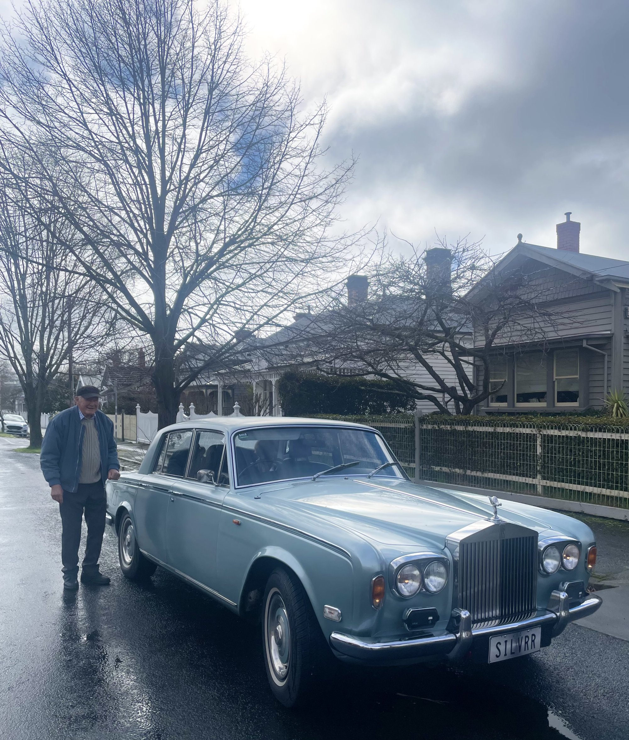 1974 Rolls-Royce Silver Shadow Silver-mink (silver blue)